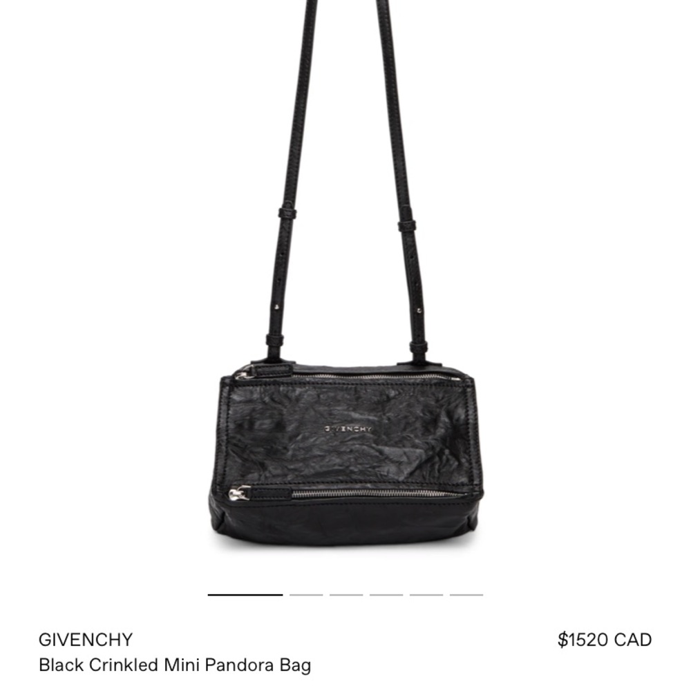 Givenchy Crinkled Pandora Bag